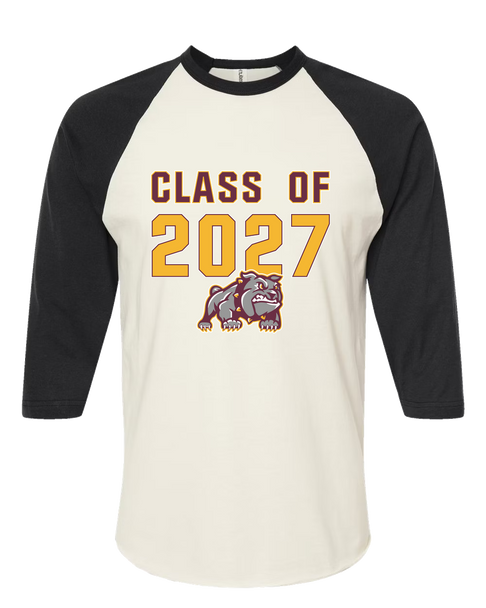 St. Cloud Bulldogs Mascot Class of 2027 Men's Baseball T-Shirt