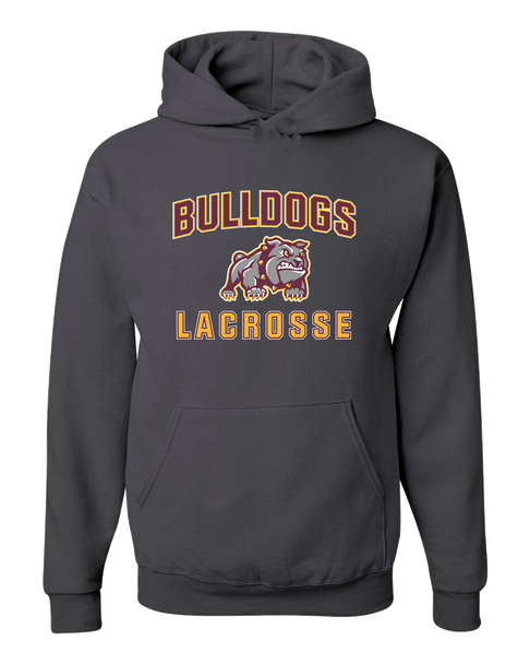St. Cloud Bulldogs Mascot Lacrosse Men's Premium Hoodie