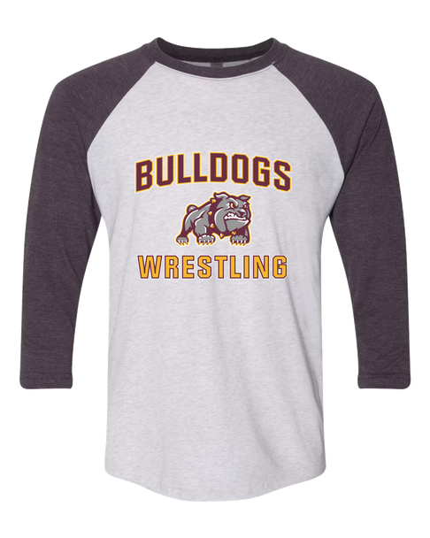 St. Cloud Bulldogs Mascot Wrestling Women's Baseball T-Shirt