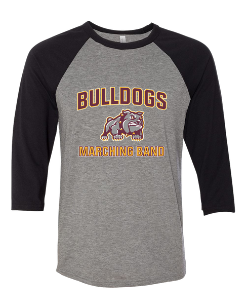 St. Cloud Bulldogs Mascot Marching Band Men's Baseball T-Shirt