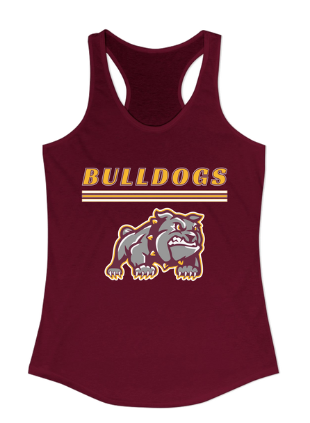 St. Cloud Bulldogs Mascot Mascot #8 Women's Tank Top