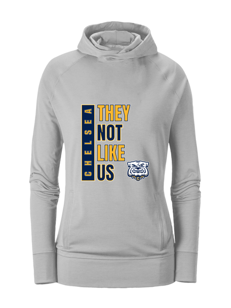 Chelsea Bulldogs They Not Like Us #1 Women's Hoodie