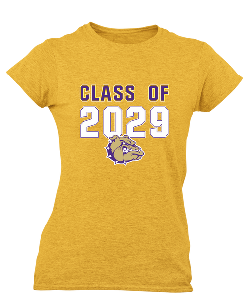 Queen Creek Bulldogs Class of 2029 Women's Premium SS T-Shirt