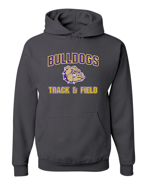 Queen Creek Bulldogs Track & Field Men's Premium Hoodie