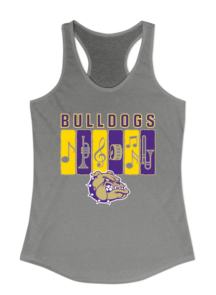 Queen Creek Bulldogs Band # 2 Women's Tank Top