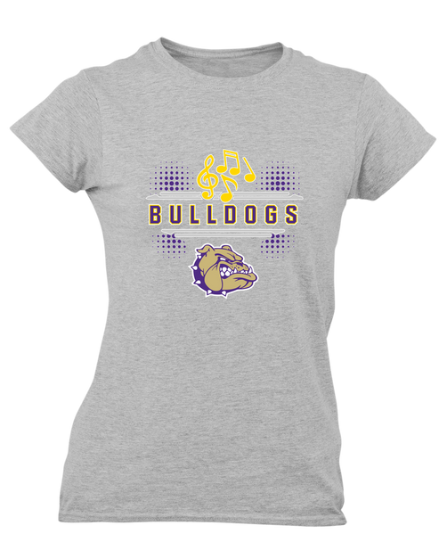 Queen Creek Bulldogs Band # 3 Women's SS T-Shirt