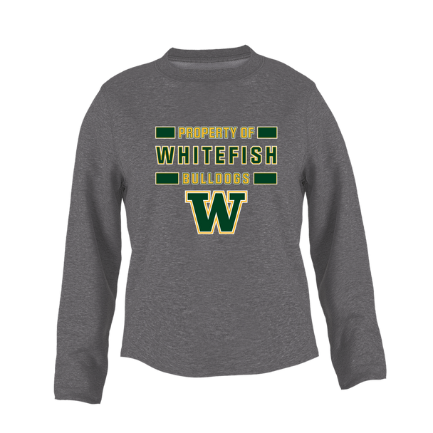 Whitefish Bulldogs Property Of Women's Sweatshirt