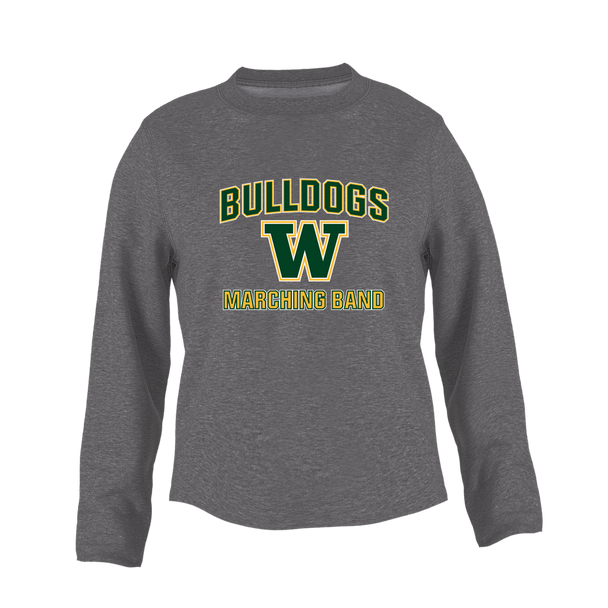 Whitefish Bulldogs Marching Band Women's Sweatshirt
