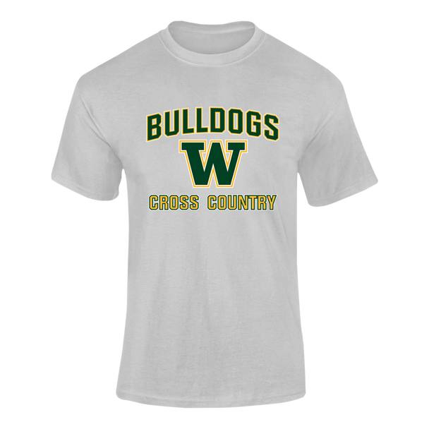 Whitefish Bulldogs Cross Country Men's SS T-Shirt