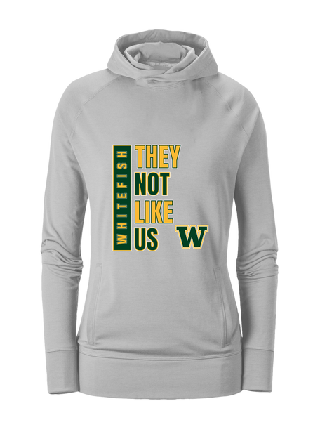 Whitefish Bulldogs They Not Like Us #1 Women's Hoodie