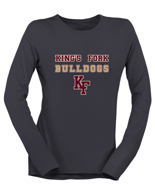 King's Fork Bulldogs KF Spirit Women's LS T-Shirt