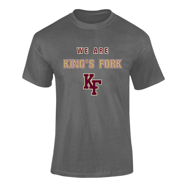King's Fork Bulldogs KF We Are Men's Premium SS T-Shirt