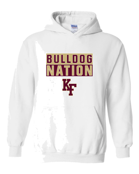 King's Fork Bulldogs KF Nation #1 Men's Hoodie