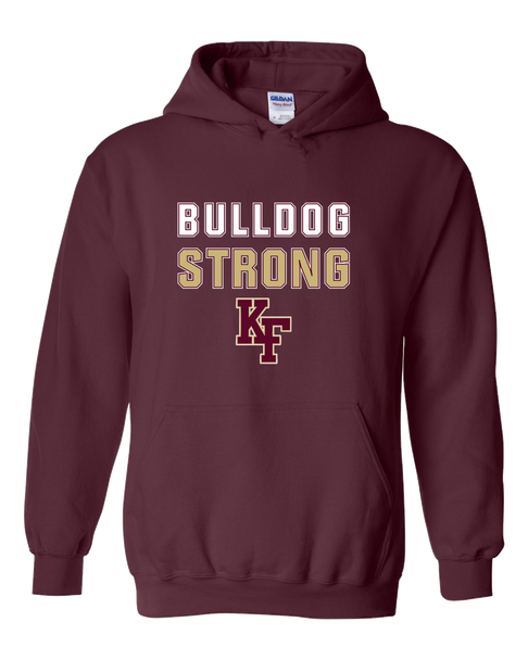 King's Fork Bulldogs KF Strong #2 Men's Hoodie