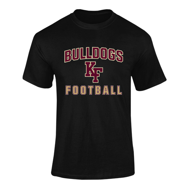 King's Fork Bulldogs KF Football #1 Men's Premium SS T-Shirt