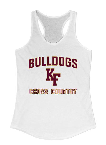 King's Fork Bulldogs KF Cross Country Women's Tank Top