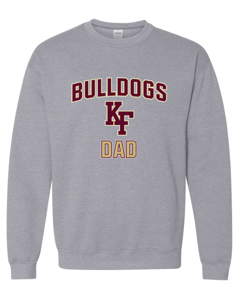 King's Fork Bulldogs KF Dad Men's Sweatshirt