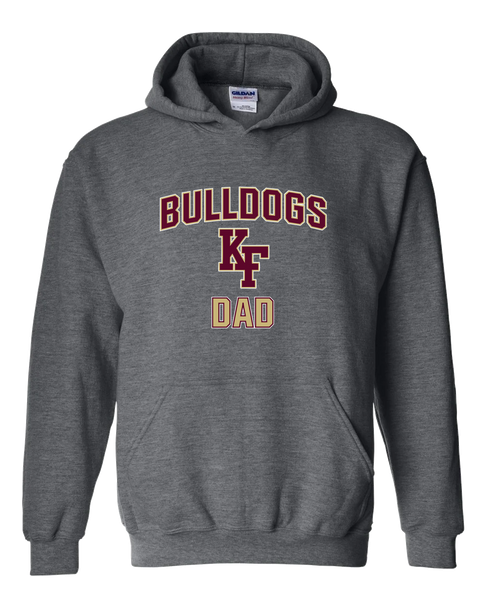 King's Fork Bulldogs KF Dad Men's Hoodie