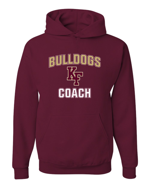 King's Fork Bulldogs KF Coach Men's Premium Hoodie