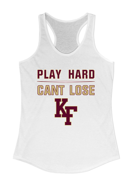 King's Fork Bulldogs KF Play Hard, Can't Lose Women's Tank Top
