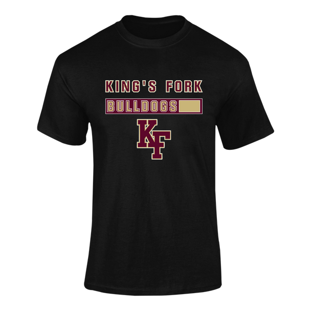 King's Fork Bulldogs KF Mascot #7 Men's SS T-Shirt