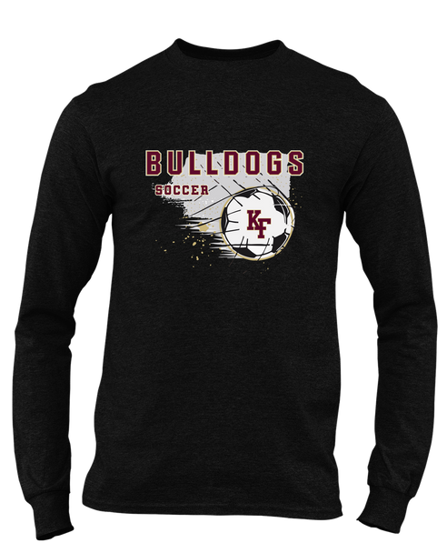 King's Fork Bulldogs KF Soccer #2 Men's Premium LS T-Shirt
