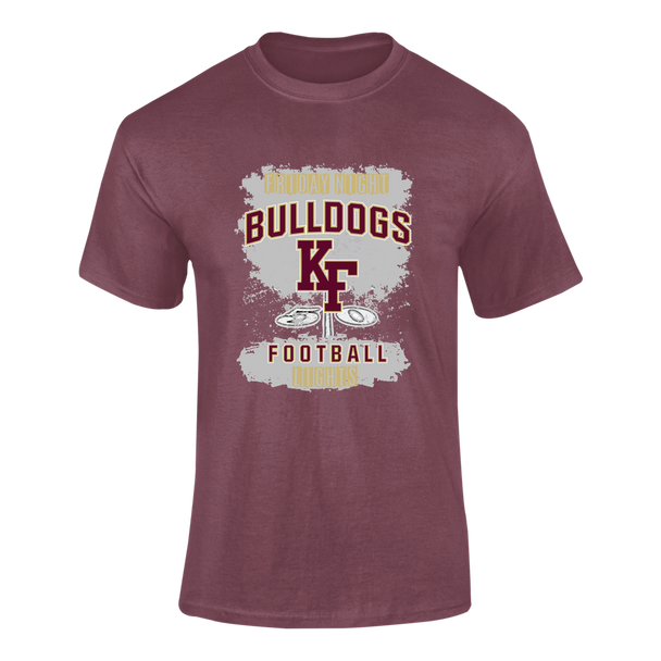 King's Fork Bulldogs KF Football #6 Men's SS T-Shirt