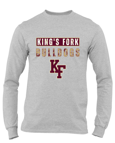 King's Fork Bulldogs KF Mascot #9 Men's Premium LS T-Shirt