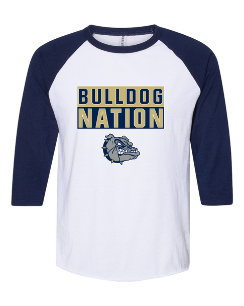 West Albany Bulldogs Nation #1 Men's Baseball T-Shirt