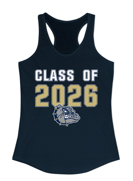 West Albany Bulldogs Class of 2026 Women's Tank Top