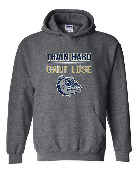 West Albany Bulldogs Train Hard, Can't Lose Men's Hoodie
