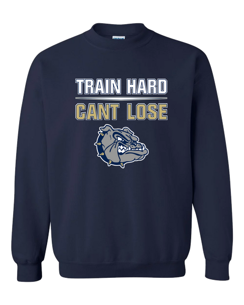 West Albany Bulldogs Train Hard, Can't Lose Men's Sweatshirt