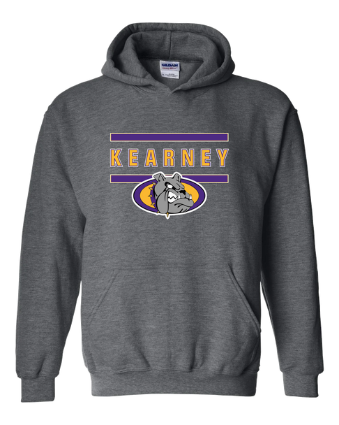 Kearney Bulldogs Mascot #4 Men's Hoodie