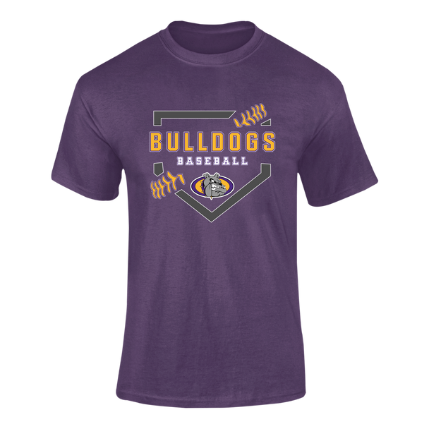 Kearney Bulldogs Baseball #2 Men's SS T-Shirt