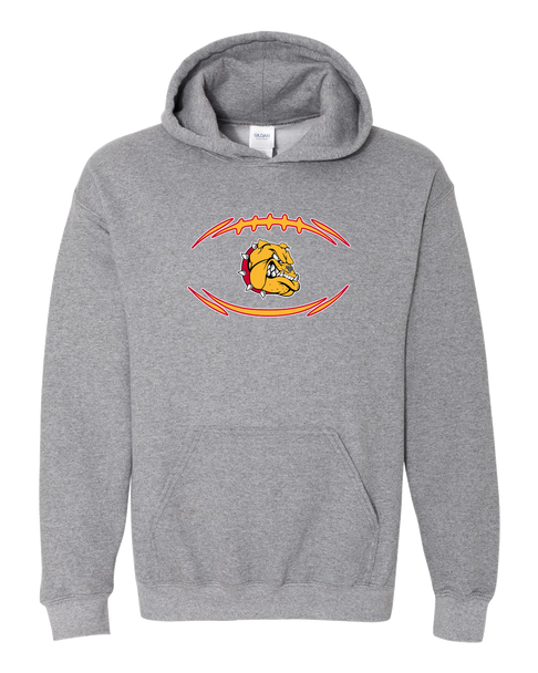 Hancock Bulldogs Football #3 Men's Hoodie