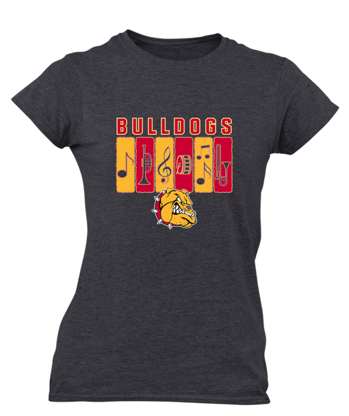 Hancock Bulldogs Band # 2 Women's SS T-Shirt