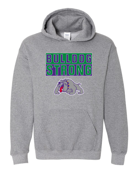 Waukegan Bulldogs Strong #1 Men's Hoodie