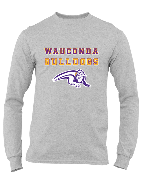 Wauconda Bulldogs Spirit Men's Premium LS T-Shirt