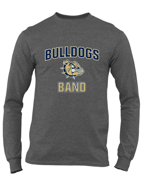 C.D. Hylton Bulldogs Band # 1 Men's Premium LS T-Shirt