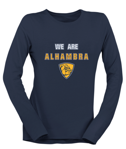 Alhambra Bulldogs We Are Women's Premium LS T-Shirt