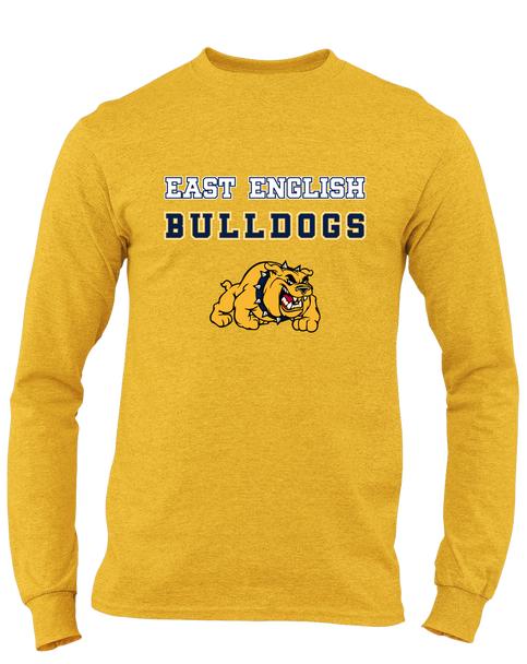 East English Bulldogs Spirit Men's LS T-Shirt