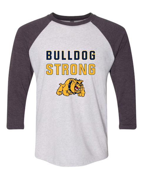 East English Bulldogs Strong #2 Men's Baseball T-Shirt