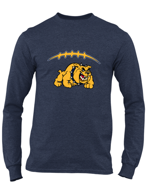 East English Bulldogs Football #2 Men's Premium LS T-Shirt