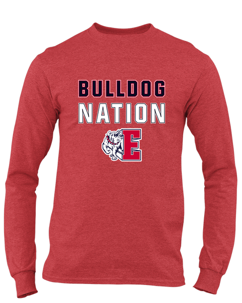 Ellensburg Bulldogs Nation #2 Men's LS T-Shirt