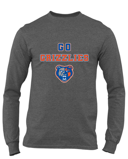 Grand Oaks Grizzlies Go Team Men's Premium LS T-Shirt