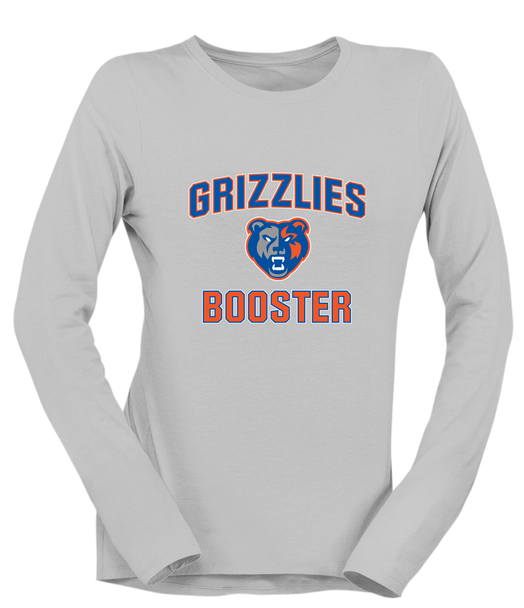 Grand Oaks Grizzlies Booster Women's LS T-Shirt
