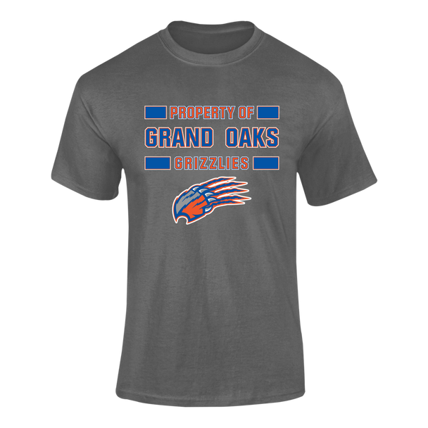 Grand Oaks Grizzlies Claw Property Of Men's SS T-Shirt
