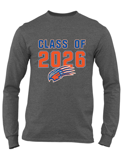 Grand Oaks Grizzlies Claw Class of 2026 Men's Premium LS T-Shirt