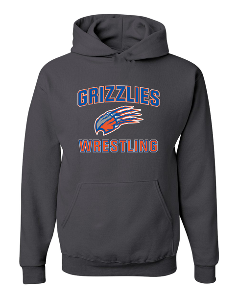 Grand Oaks Grizzlies Claw Wrestling Men's Premium Hoodie