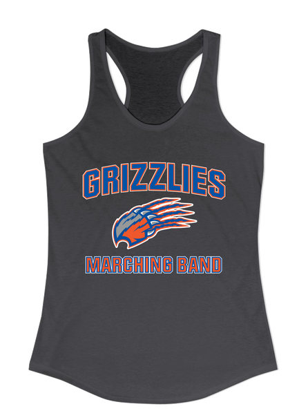 Grand Oaks Grizzlies Claw Marching Band Women's Tank Top